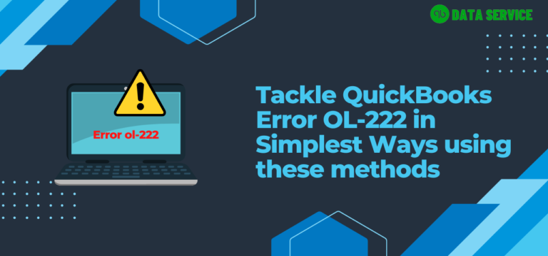 Bank Connection Error ol-222 in QuickBooks