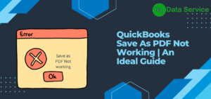 QuickBooks Save As PDF Not Working