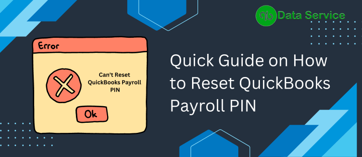 Reset QuickBooks Payroll PIN