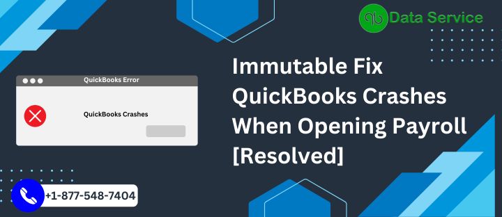 QuickBooks crashes when opening payroll
