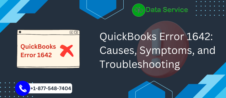 QuickBooks Error 1642