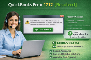 QuickBooks Error 1712