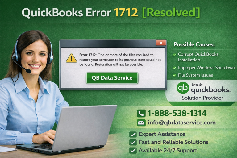 QuickBooks Error 1712