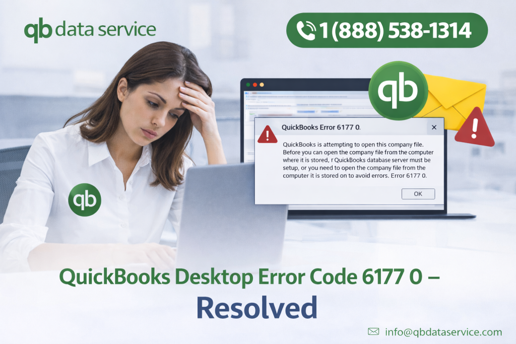 QuickBooks Desktop Error Code 6177 0