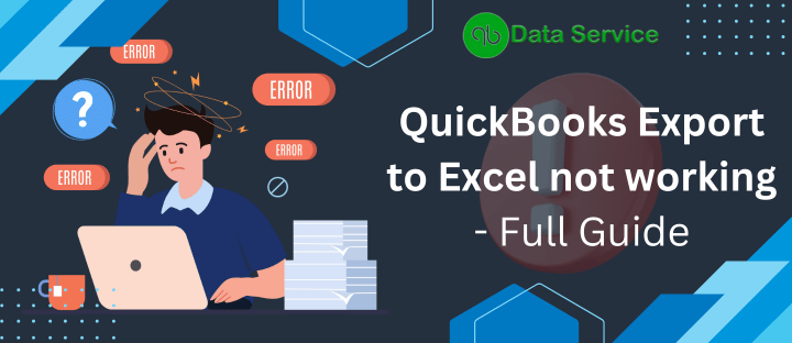 QuickBooks Export to Excel not working