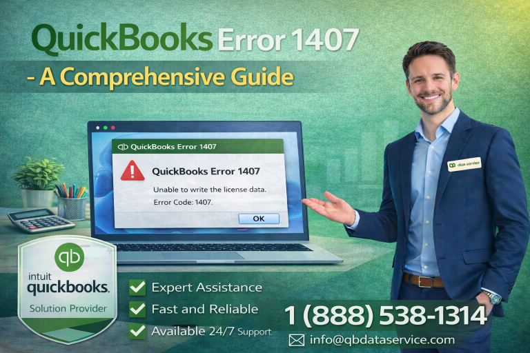 QuickBooks Error 1407