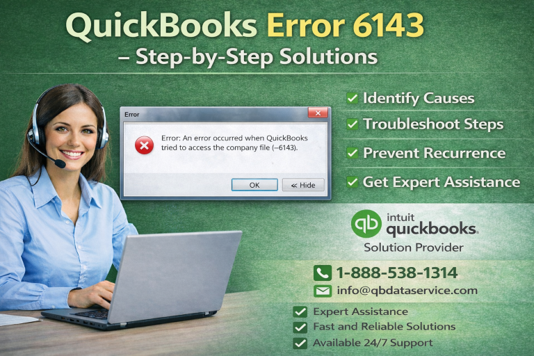 QuickBooks Error 6143