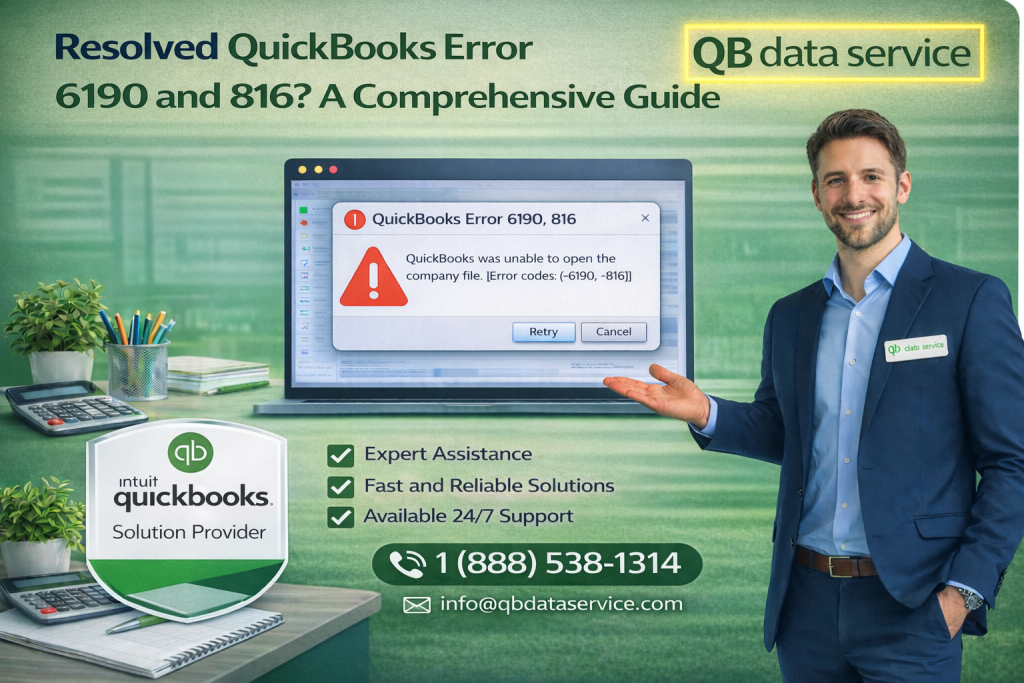 QuickBooks Error 6190 and 816