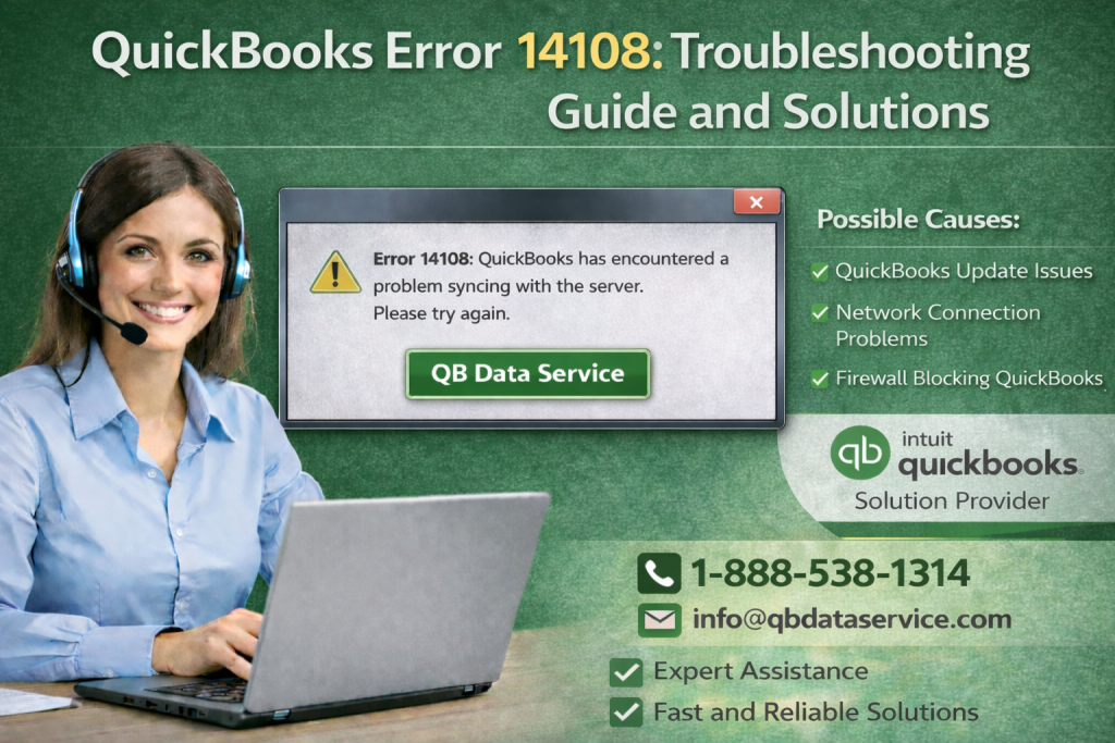 QuickBooks error 14108