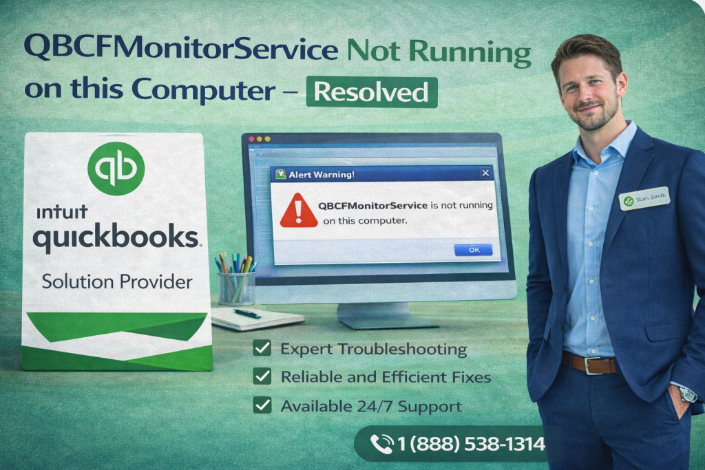 QBCFMonitorService Not Running on this Computer