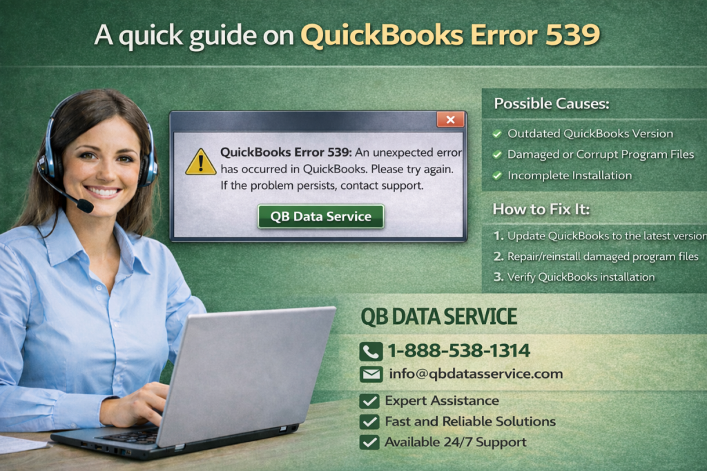 QuickBooks Error 539
