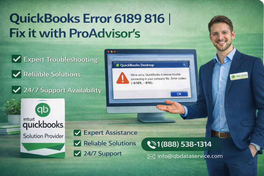 QuickBooks Error 6189 816